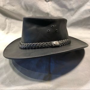 Kakadu Traders Australia Men’s Leather Hat